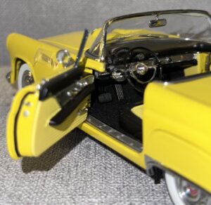 1955 FORD THUNDERBIRD Yellow Convertible . 5HEIC
