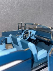 1957 CHEVROLET BEL AIR Convertible Blue.7 HEIC