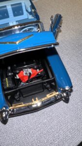 1957 CHEVROLET BEL AIR Convertible Blue.8 heic