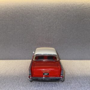 1957 CHEVROLET BEL AIR Coupe Red (used).4 heic
