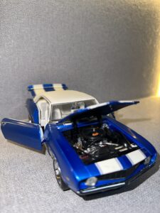 CHEVROLET CAMARO1969 Coupe Blue 9