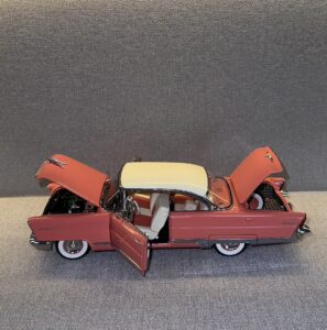 1956 Lincoln Premiere Coupe Salmon Red with Ivory Top.12 heic
