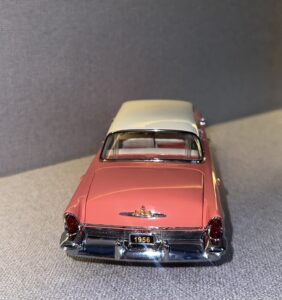 1956 Lincoln Premiere Coupe Salmon Red with Ivory Top.3 heic
