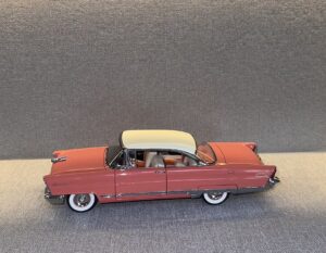 1956 Lincoln Premiere Coupe Salmon Red with Ivory Top.4 heic