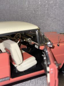 1956 Lincoln Premiere Coupe Salmon Red with Ivory Top.8 HEIC