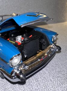 1957 CHEVROLET BEL AIR Convertible Blue.9 heic