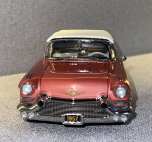 1957 Cadillac Eldorado Biarritz Vintage Dusty Rose Red.19 HEIC