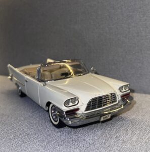 1957 Chrysler 300C Convertible Vintage Cream White (used)..5 heic
