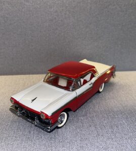 1957 Ford Fairlane 500 Red & White Two-Tone .19 heic