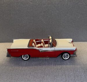 1957 Ford Fairlane 500 Red & White Two-Tone .6 heic