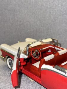 1957 Ford Fairlane 500 Red & White Two-Tone .7 HEIC