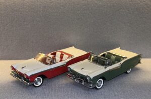 1957 Ford Fairlane 500 Skyliner Ivory & Forest Green Two-Tone.2 heic