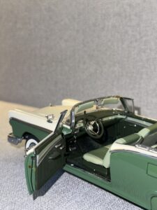 1957 Ford Fairlane 500 Skyliner Ivory & Forest Green Two-Tone.8 HEIC