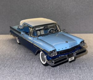 1957 Mercury Montclair Convertible Vintage Sky Blue.16 heic