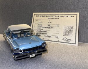 1957 Mercury Montclair Convertible Vintage Sky Blue.19 heic