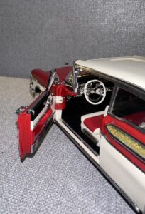 1957 Mercury Turnpike Cruiser Red with Ivory Top.5 heic