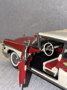 1957 Mercury Turnpike Cruiser Red with Ivory Top.6 HEIC