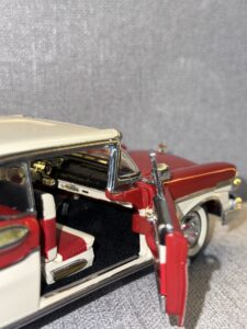 1957 Mercury Turnpike Cruiser Red with Ivory Top.8 HEIC