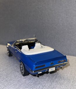 1969 Chevrolet Camaro SS Convertible Blue.4 heic