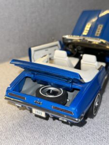 1969 Chevrolet Camaro SS Convertible Blue.9 HEIC