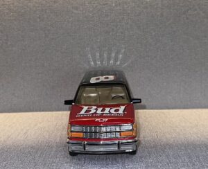 Bud Slammed Suburban and Chevrolet stock car.2 heic