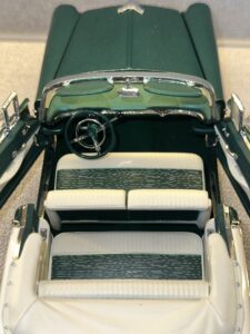 1956 CHEVROLET BEL AIR Convertible Green & White.10 HEIC