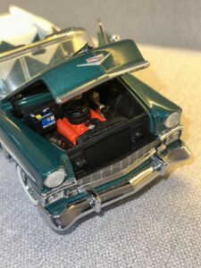 1956 CHEVROLET BEL AIR Convertible Green & White.11 HEIC