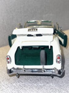 1956 CHEVROLET BEL AIR Convertible Green & White.12 HEIC