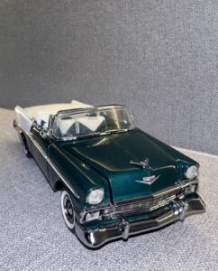 1956 CHEVROLET BEL AIR Convertible Green & White.5 heic