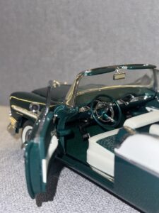 1956 CHEVROLET BEL AIR Convertible Green & White.6 HEIC