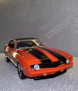 1969 Chevrolet Camaro Z:28 Orange : Black.5 heic